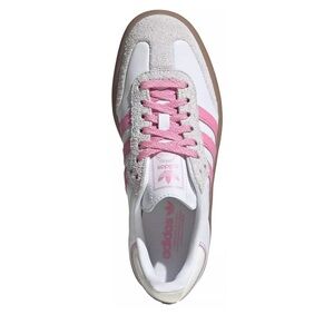 Adidas Samba white and pink